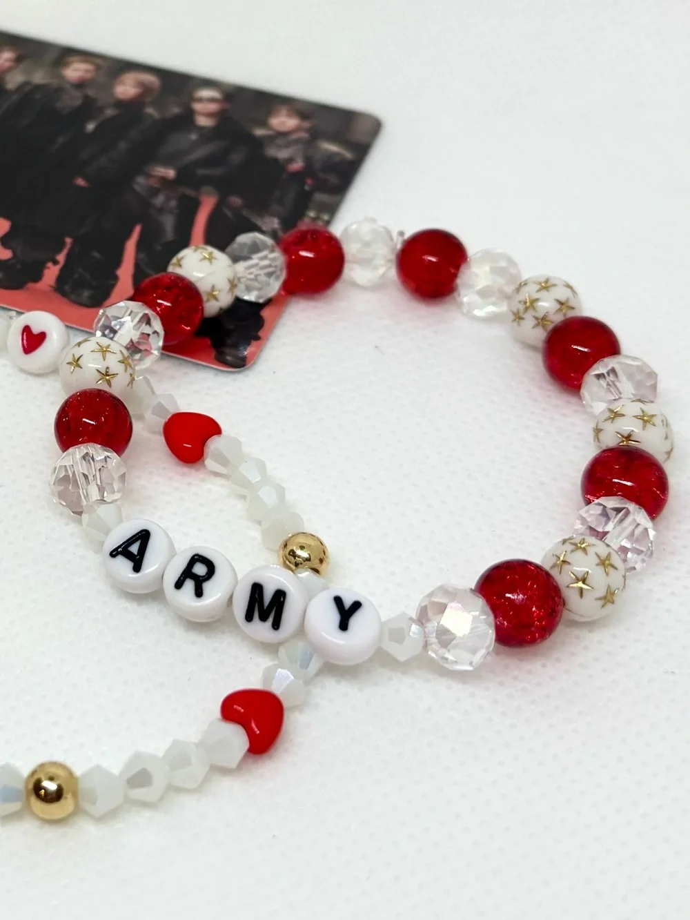 (4pcs) BTS ARMY 2026 BUNDLE Bracelets and Photocard
